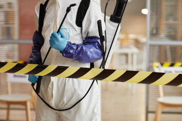 Professional Biohazard technician working in West Barnstable, MA